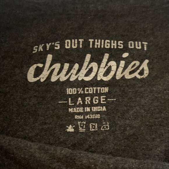 Chubbies Weekend Short Sleeve Crewneck Shirt Mens Large - Picture 3 of 5